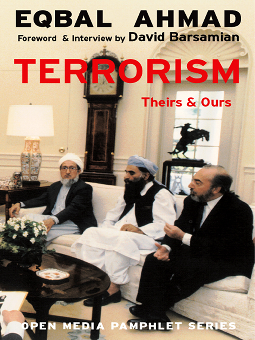 Cover image for Terrorism, Theirs & Ours
